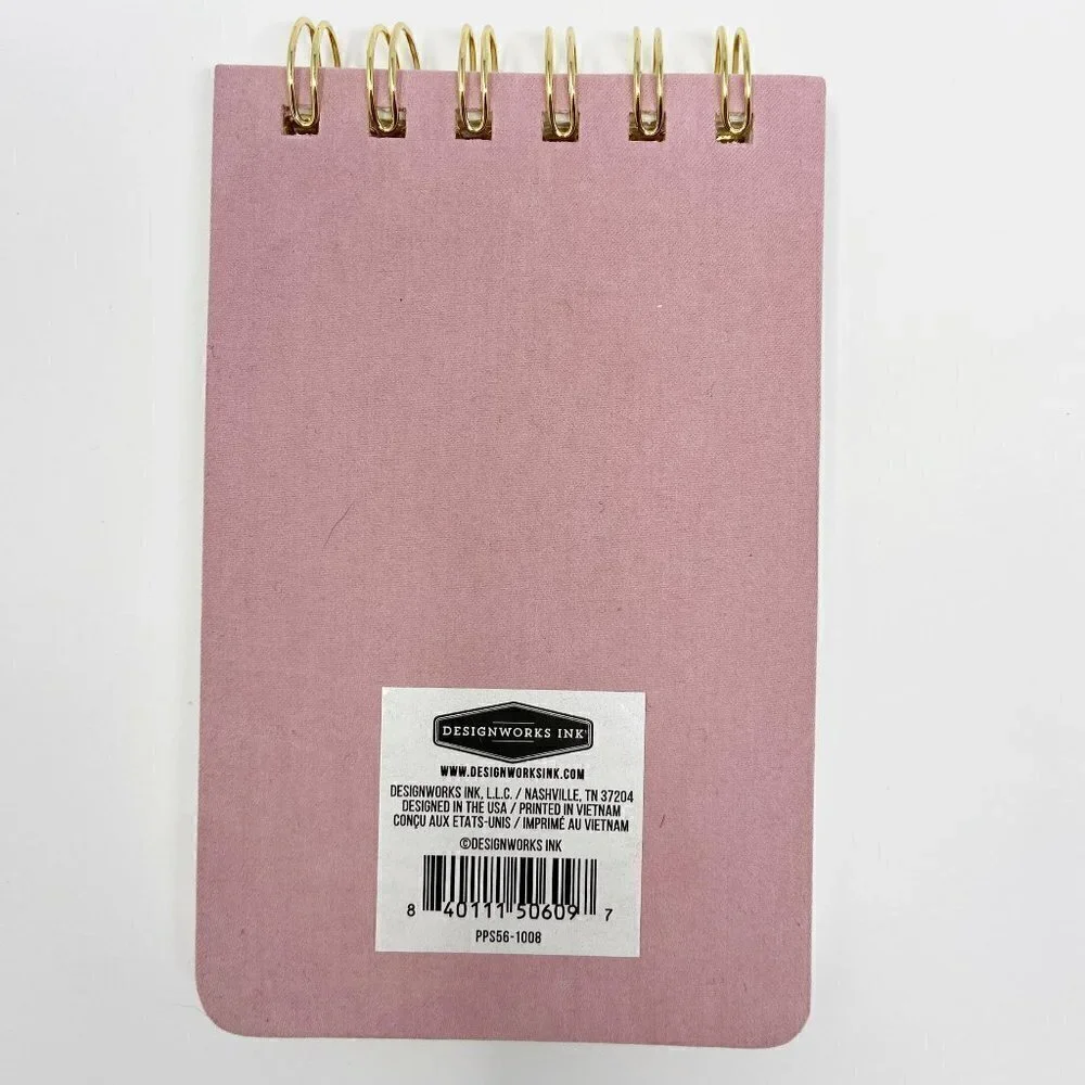 DESIGNWORKS INK | Suede Cloth Covered Notepad - Radiant Rainbow
